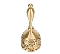 CHICIRIS Campanello di Chiamata a Mano in Ottone Elegante Campanello Dal Suono Forte per Decorazioni per la Casa Cucina Caffetteria Chiamata per Anziani 1pz