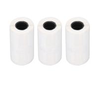 CHICIRIS Carta Termica Autoadesiva con Stampa Trasparente 3 Rotoli per Carta Termica Bianca per Ricevute Facile da Staccare Perfetta per la Casa e le Piccole Imprese (L1S-50 * 20)