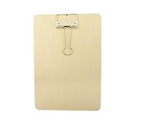 CHICIRIS Cartella Portablocco Durevole da Appendere in Confezione Multipla per Scrivere e Dipingere, Portablocco in Metallo Resistente per Uso Scolastico in Ufficio (GOLD)