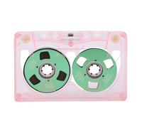 CHICIRIS Cassetta Vuota Bifacciale, Tempo di Registrazione di 50 Minuti, Bobina di Metallo, Materiale ABS e Lega di Alluminio per la Registrazione di Musica, Effetti Visivi Eccezionali