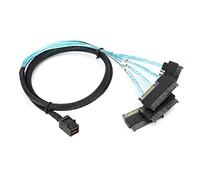 CHICIRIS Cavo Adattatore Ad Alte Prestazioni, Cavo Convertitore Mini SAS da SFF-8643 a SFF-8482, Ideale per Connessioni Server, 1 Metro