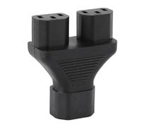 CHICIRIS Cavo di Alimentazione Adattatore Splitter a Y da C14 a C13 per Lampade da Tavolo e Stampanti, PVC Resistente All'usura e Impermeabile, 1 unità