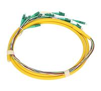 CHICIRIS Cavo in Fibra di Cavo in Fibra Stabile 12 Filamento per di Comunicazione della Rete di Area Locale, Perdita di Inserimento a Bassa Ghiera, per la Strumentazione PVC LC/-SM-1,5 M