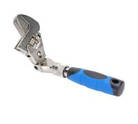 CHICIRIS Chiave a Cricchetto con Testa Flessibile, Lunghezza Regolabile da 10 a 12 Pollici con Testa Rotante a 180 Gradi e Meccanismo a Cricchetto, per Riparazioni Auto, Manutenzione