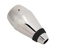 CHICIRIS CHICIRIS Sordina per Tromba, Silenziatore Completamente Chiuso in Plastica ABS per Esercitazioni Domestiche, Ideale per Principianti e Musicisti (SILVER) (SILVER)