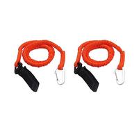 CHICIRIS Cinghie per pallet di canoa di sicurezza allungabili per accessori elastici kayak elastici con fibbia cintura e arancione per attività all'aria aperta