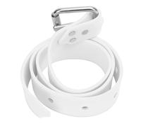 CHICIRIS Cintura di Immersione in Cinghia di Peso in Silicone Che Si Apriva per la Pesca con la Pesca con 316 Materiale Anti-invecchiamento Flessibile Inodore Inodolceoless per Controllo di (White)