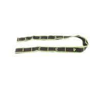 CHICIRIS Cintura Elastica, Cinghia Elastica in Cotone Poliestere 104 Cm con Anelli Numerati, per Yoga e Fitness, Supporta l'apertura della Spalla e lo Stretching della Gamba per Tirare Indietro, per