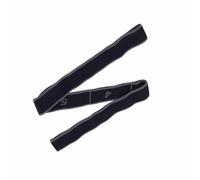 CHICIRIS Cintura Elastica per Yoga per Correggere la Postura della Danza e Migliorare la flessibilità del Corpo, 8 Cinghie per Esercizi Fitness per Allenamento Completo del Corpo, Riscaldamento (GREY)