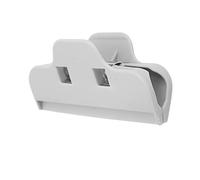 CHICIRIS Clip per Sigillare Alimenti, Spessa e Durevole, per Conservare la Freschezza, per Snack da Cucina, Alimenti per Animali Domestici, 9,8 X 4,8 Cm (Clip di chiusura a molla - grigia)