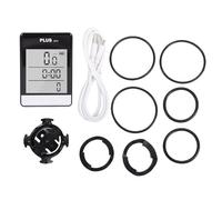 CHICIRIS Computer da Bici GPS, Contachilometri Tachimetro Bici Wireless con Schermo Retroilluminato da 3,26 Pollici con Doppio GPS Beidou, per il Monitoraggio dei Dati di Guida