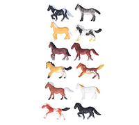 CHICIRIS Confezione da 12 Figurine di Giocattolo, Set da Gioco per in | Postura Diversa, Colori Vivaci, Durevole, Stimola L'immaginazione, Coordinazione Occhio-mano, Adatta Alle Mani Piccole