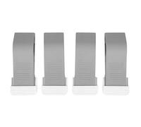 CHICIRIS Confezione da 4 Fermaporta a Cuneo, in Gomma TPR Atossica di Alta qualità, per la Sicurezza delle dei Bambini, con Supporto per Porte di Casa e ufficio.