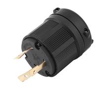 CHICIRIS Connettore a Spina Twist Lock a 3 Poli, Connettore NEMA L5-30 30A 125V con Alloggiamento Resistente Agli Agenti Chimici e Agli Urti per il Collegamento Dell'alimentazione del