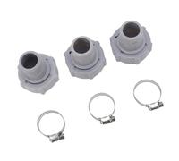 CHICIRIS Connettore di Scarico della Piscina per Drenaggio da 1,5 Pollici per la Piscina per per P6A1420 P6D1420 Sistemi Idraulici con Materiale ABS a Connessione Rapida Easy Installazione