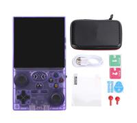 CHICIRIS Console di Gioco Portatile, Schermo HD da 4 Pollici con Open Source, WiFi Ricaricabile, Supporto per (PURPLE)