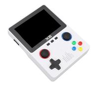 CHICIRIS Console Portatile Dual Joystick HD Display a Colori HD per Intrattenimento per Il Tempo Libero Supporta Due Giocatori per Bambini Adulti ABS, Cavo USB, Adatto per Il Viaggio (White)