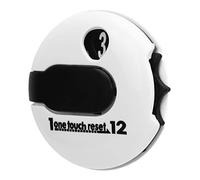 CHICIRIS Contatore Colpi da Golf, Tracker Clamp/Holder-on in Plastica Leggera per Cappello, Guanto e Borsa - Reset One Touch per Golfisti (#1)