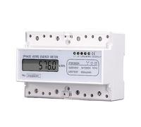 CHICIRIS Contatore di Energia per Consumo Energetico Trifase a 4 Fili con Funzione per il Monitoraggio Domestico