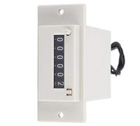 CHICIRIS Contatore Elettromagnetico Digitale a 6 Cifre CC 36 V con Piccola Indicazione di Errore per Stampanti (DC12V)