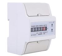 CHICIRIS Contatore KWh Monofase e Bifilare Leggero e di Piccolo Volume, Alta Precisione per Antifurto e Lunga Durata, 10(40) A Adatto per Uso Interno