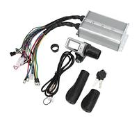 CHICIRIS Controller Controller E-Bici per Biciclette Elettriche 36v 48v 1500 W-Motore Senza Spazzole con Impugnatura a Faro di Controllo del Display LCD per Scooter per Bici Elettriche
