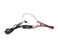 CHICIRIS Controller di velocità Elettronica 50A, Armatura per la Prova dell'acqua, Avvio Lento Intelligente, Design Minimalista, Materiale Premium, per il Modello di Barca del Modello Subacqueo con