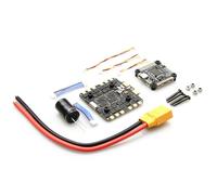CHICIRIS Controller di Volo, Mini Controller di Volo F722 F7 36x36mm da 3 a 8S Lipo STM32F722RET6 5V 10V Dual BEC 16MB Blackbox per Quadricottero da FPV Freestyle (BLACK #-3)