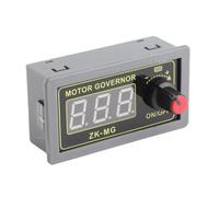 CHICIRIS Controller Motore CC Regolatore di velocità PWM 5V 12V 24V 150W, con Pulsante Start Stop Encoder Digitale Soft Start, per Controllo velocità Motore