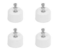 CHICIRIS Convertitore Resistente Al Calore con Presa Adattatore da GU10 a MR16 per Lampada Alogena a LED, Comoda Base Durevole varietà di Esigenze, 4 Pezzi Facile Installazione