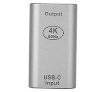 CHICIRIS Convertitore Tipo C Femmina a Femmina 4K 60Hz per, Adattatore Leggero e Portatile in Lega di Alluminio, 0,4 Once