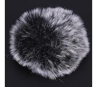 CHICIRIS Coperchio di Pelliccia Al Parabrezza per Microfono Durevole per Microfono per WM6/WM8/M1 - Morbido e Durevole, Riduzione del Rumore, Leggero e Portatile, Parabrezza Sostitutivo