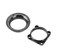 CHICIRIS Coperchio di Ventola RC, Lega in Alluminio Compatto e Leggero, compatibilità, Raffreddamento Ottimizzato per 540 550 3650 ESC del Motore, D3 D4 HPI 1/10 1/8 Auto RC (BLACK)