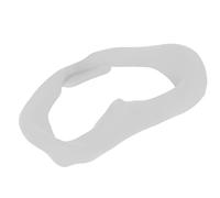 CHICIRIS Copertina per il Viso VR in Silicone di Alta qualità per 2, a Prova di Sudore e Adatto Alla Pelle, Design Ombreggiatore per i Giochi Migliorati, Adatto a 2 Utenti (WHITE)