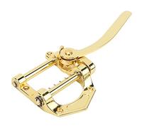 CHICIRIS Cordiera in Metallo per unità Tremolo con Ponte Vibrato con Aste di Fissaggio a Rulli, per Chitarra Elettrica ES335 (GOLD)