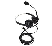 CHICIRIS Cuffie per Servizio Clienti da 2,5 Mm Design Leggero per Uffici Domestici e Call center. Utilizzare 1 unità