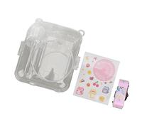 CHICIRIS Custodia per Fotocamera Istantanea Kit con Spalla con Spallata Impostata per la Fotocamera per Pc Resistente Custodia Trasparente per Mini 12, Archiviazione Fotografica, Spalla Portatile