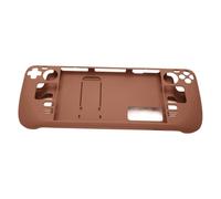 CHICIRIS Custodia Protettiva per Cavalletto Custodia Affidabile Antiurto a Prova di Impronte Digitali per Accessorio Console di Gioco Steam Deck (BROWN)