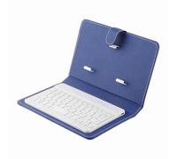 CHICIRIS Custodia Staccabile con Tastiera per Telefoni IOS/, Copertura con Supporto Wireless Portatile con Design Folio per un Facile Accesso, Esterno in Pelle PU Antiurto, per Digitare/guardare