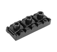 CHICIRIS Dado per Chitarra, Dado di Bloccaggio in Lega di Zinco con Viti Chiave per Chitarra Elettrica Floyd Rose Ponte Tremolo, Parti di Ricambio a 7 Corde per Musicisti (BLACK)
