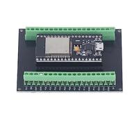 CHICIRIS Design a Doppio Strato Scheda di Sviluppo Trasmissione Stabile del Segnale Compatibile con la Scheda GPIO NodeMCU 32S Lua 38Pin