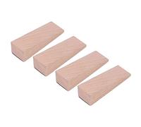 CHICIRIS Design Rinforzato della Porta Non Slittata in Legno per la Scrivania della Faggio Color 4 Pezzi Adattati Al Soggiorno