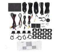 CHICIRIS di Monitoraggio degli Angoli Ciechi, Riconoscimento Intelligente AI per Pedoni e Veicoli con Display Multivista 3.5D 3D 2D Registrazione HD a 4