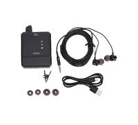 CHICIRIS di Monitoraggio Intraauricolare Wireless, Corpo in ABS, Auricolari con Isolamento Acustico, Trasmissione UHF a 16, Perfetto per Spettacoli Dal Vivo e Musicisti (Ricevitore singolo)