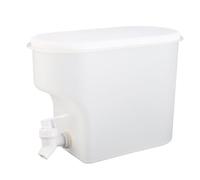 CHICIRIS Dispenser per Bevande con Rubinetto, Dispenser per Bevande in PP da 3,5 L per Ripiano del Frigorifero, Ampio Coperchio e Design di Tenuta, Contenitore per Succhi di Frutta, tè e Limonata
