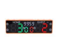 CHICIRIS Display Elettronico Portatile Portatile a 10 Cifre Crema Tocco -Giocatore per Tavolo Basket a Pallacanestro a Scacchi per Gli Scacchi