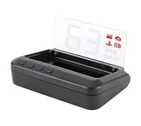 CHICIRIS Display Head Up HUD per Auto da 3 Pollici, Monitor OBD Multifunzionale con Display della velocità della Temperatura Dell'acqua, per Allarmi e Informazioni di Guida in Tempo Reale