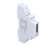 CHICIRIS Display LCD per Contatore di Energia Digitale su Guida DIN Monofase per Installazione Standard 5(50) A 230V per Uso Domestico