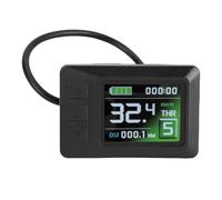 CHICIRIS Display Scooter Elettrico LCD, Colore a Tenuta a Punta 5 Pin Kit di Conversione della Bici per il Controllo di Guida, Integrazione del Controller Senza Soluzione di continuità,