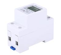 CHICIRIS Dispositivo di Misurazione Dell'energia Singolo-out-elettronico per Misurazioni Attive AC di Corrente Alternante Monofase con un Display LCD per Uso Domestico/industriale (visualizzazione